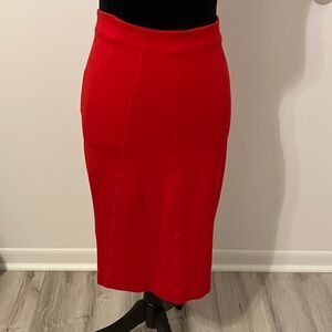 Victoria's Secret Scarlet Pencil Skirt